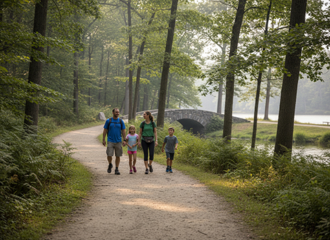 Lincoln Woods State Park Trail